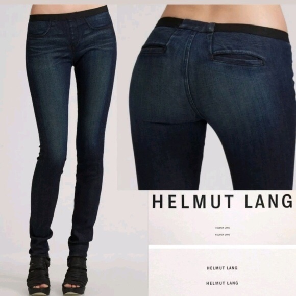 Helmut Lang Pants - Helmut Lang Skinny Denim Leggings